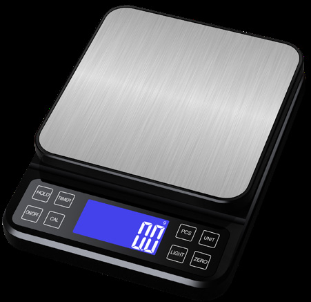 ZmoTek DH-406 large-pan kitchen scale, 15kg