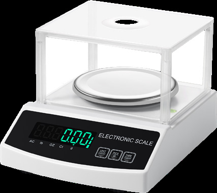 ZmoTek DH-JCS-1 precision balance with round pan