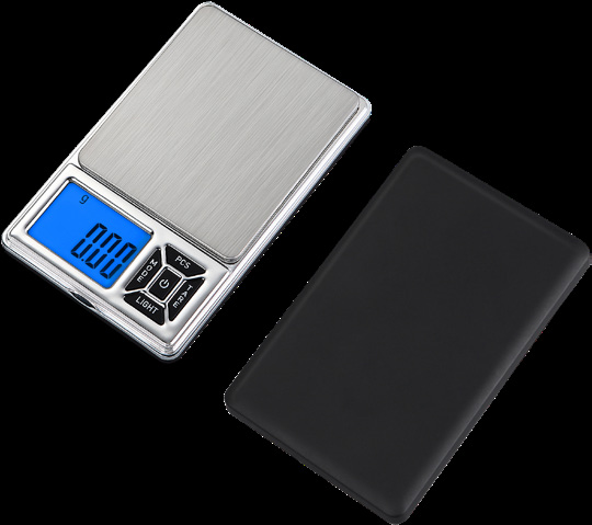ZmoTek DH-Z01 pocket jewelry scale with square platform