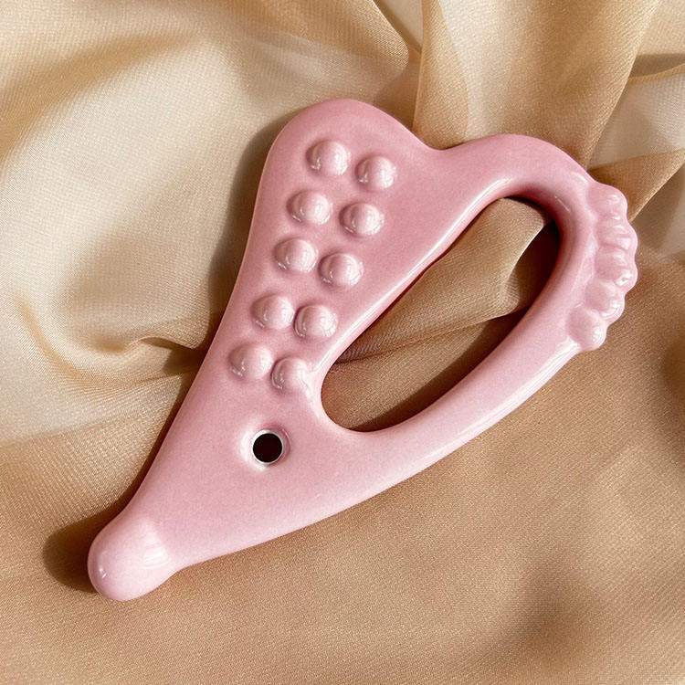GSK40 Ceramic Mouse Contour Board Set White and Pink 13 cm view 5