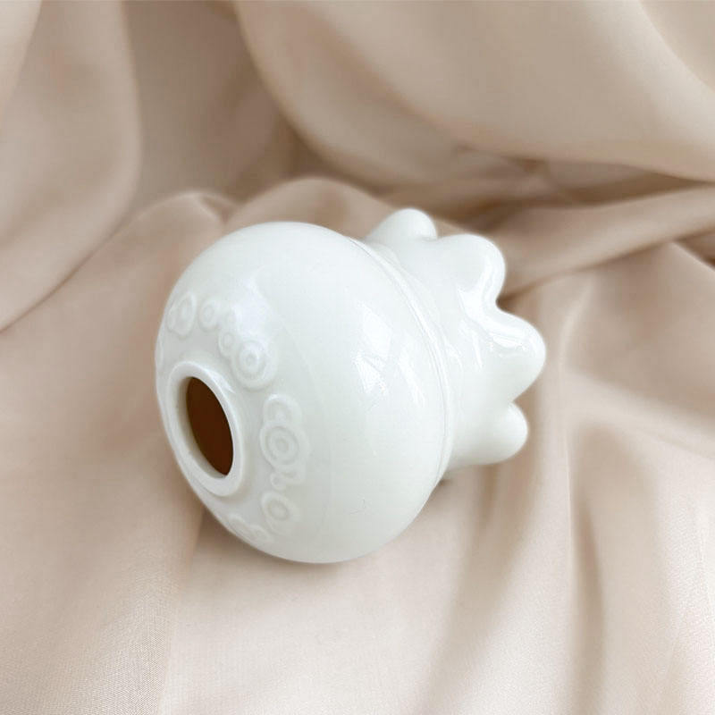 GSK39 Ceramic Pumpkin Cup Massager 6.7 cm view 4