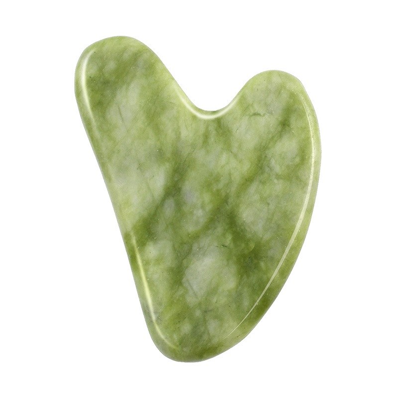 Green jade butterfly gua sha board