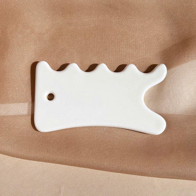 GSK22 Ceramic Rectangle Tooth Board with Hole 8.9 cm view 3