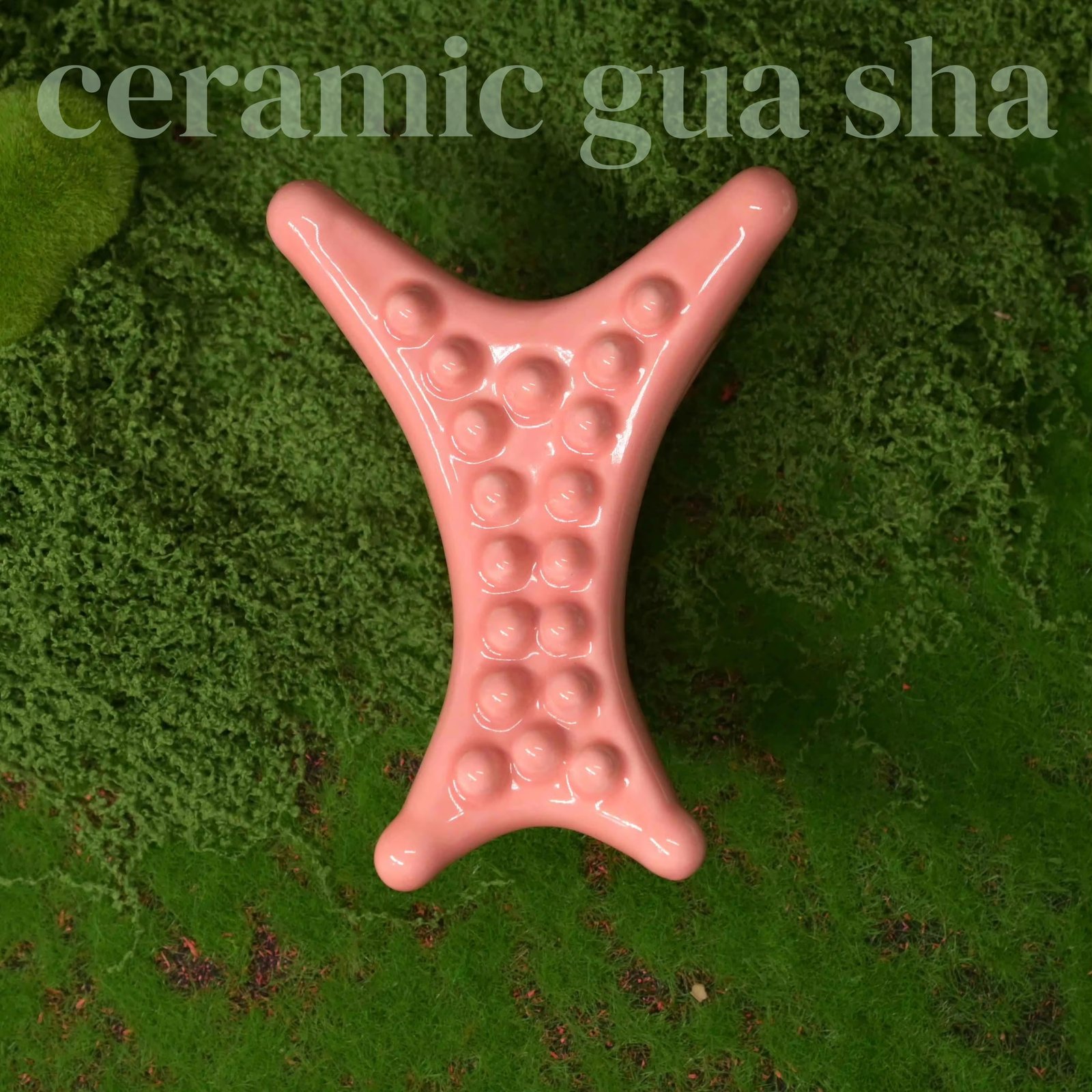 GSK48 Ceramic X-Wing Bubble Massager Pink 12.6 cm view 3