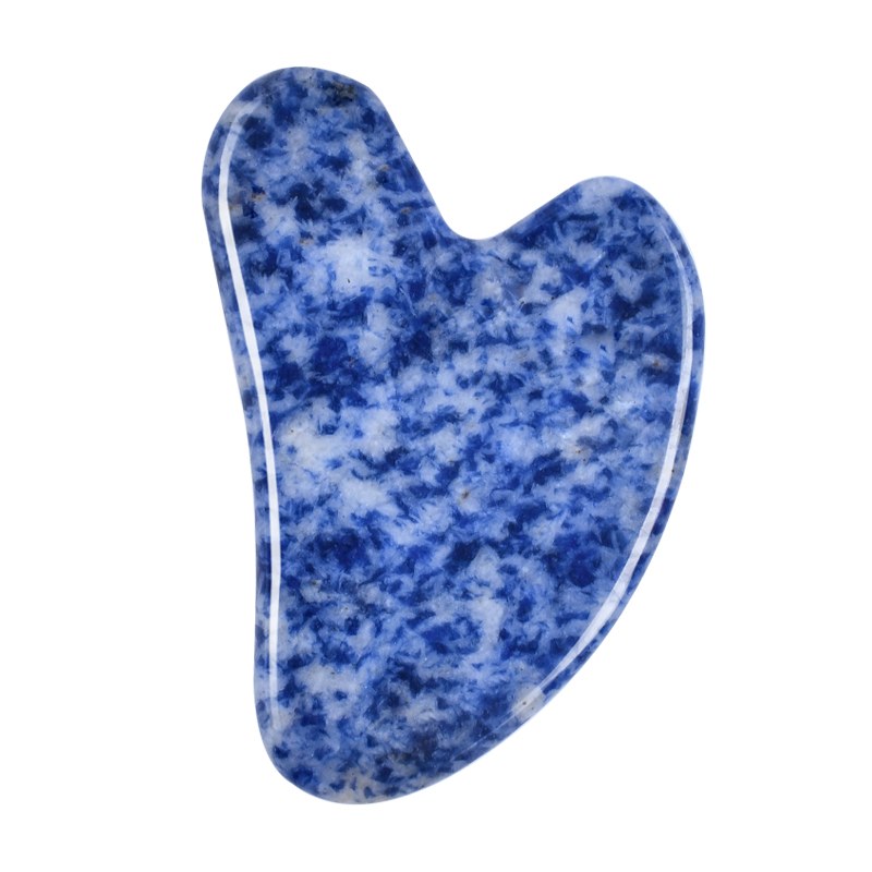 Blue sodalite large gua sha board