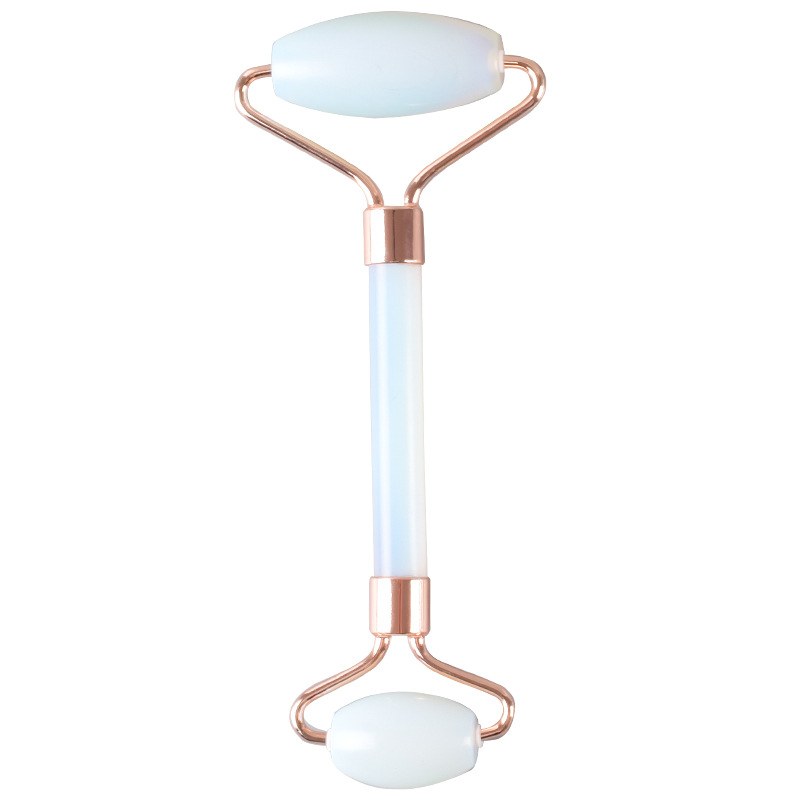 Opalite dual-head face roller