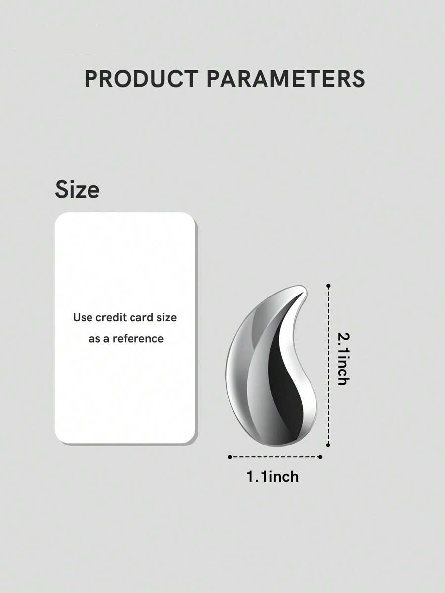 Cooling eye pad dimensions