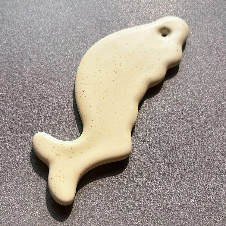GSK25 Ceramic Speckled Fish Board 7.8 cm view 3