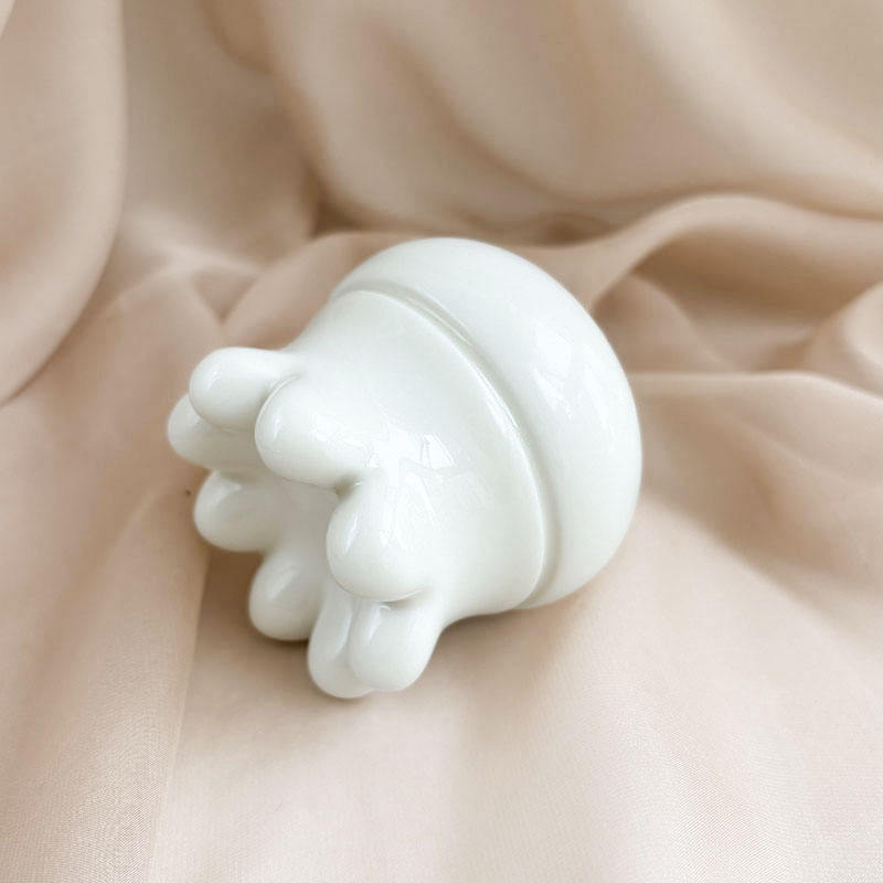 GSK39 Ceramic Pumpkin Cup Massager 6.7 cm view 3