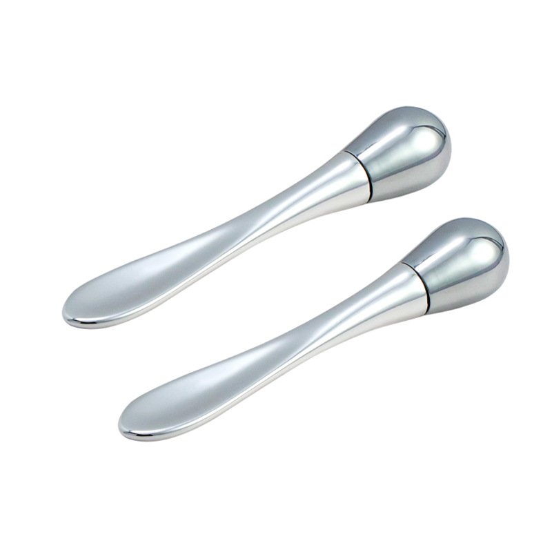 3-Piece Stainless Steel Gua Sha Facial Set with Eye Cream Ap detail image 5