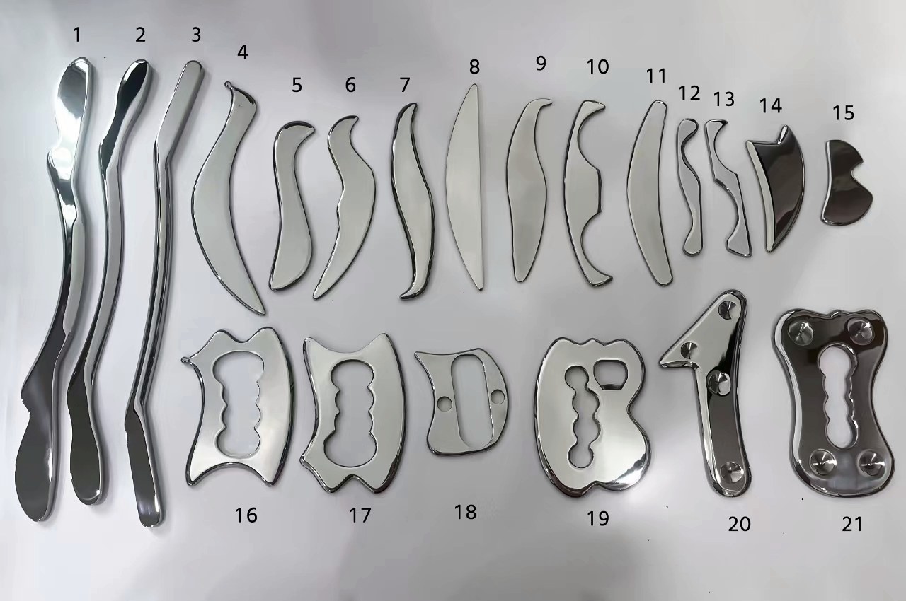 Stainless Steel Gua Sha Shapes and Sizes: B2B Catalogue Guide
