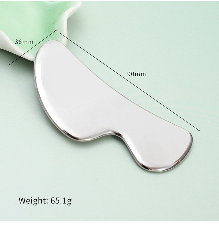 B-Shape Stainless Steel Fascia Tool IASTM Facial & Body Gua detail image 5