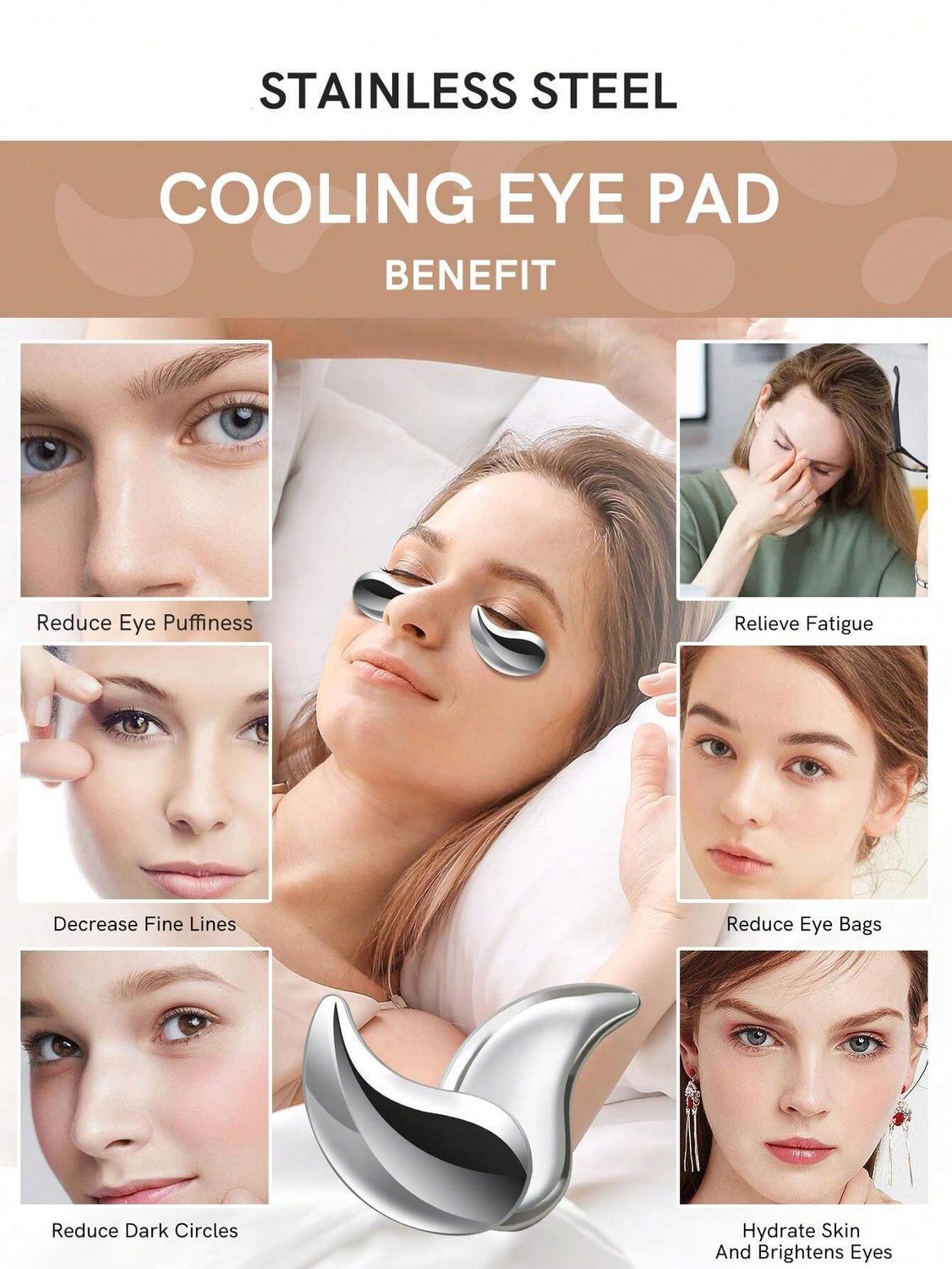 Cooling eye pad benefits
