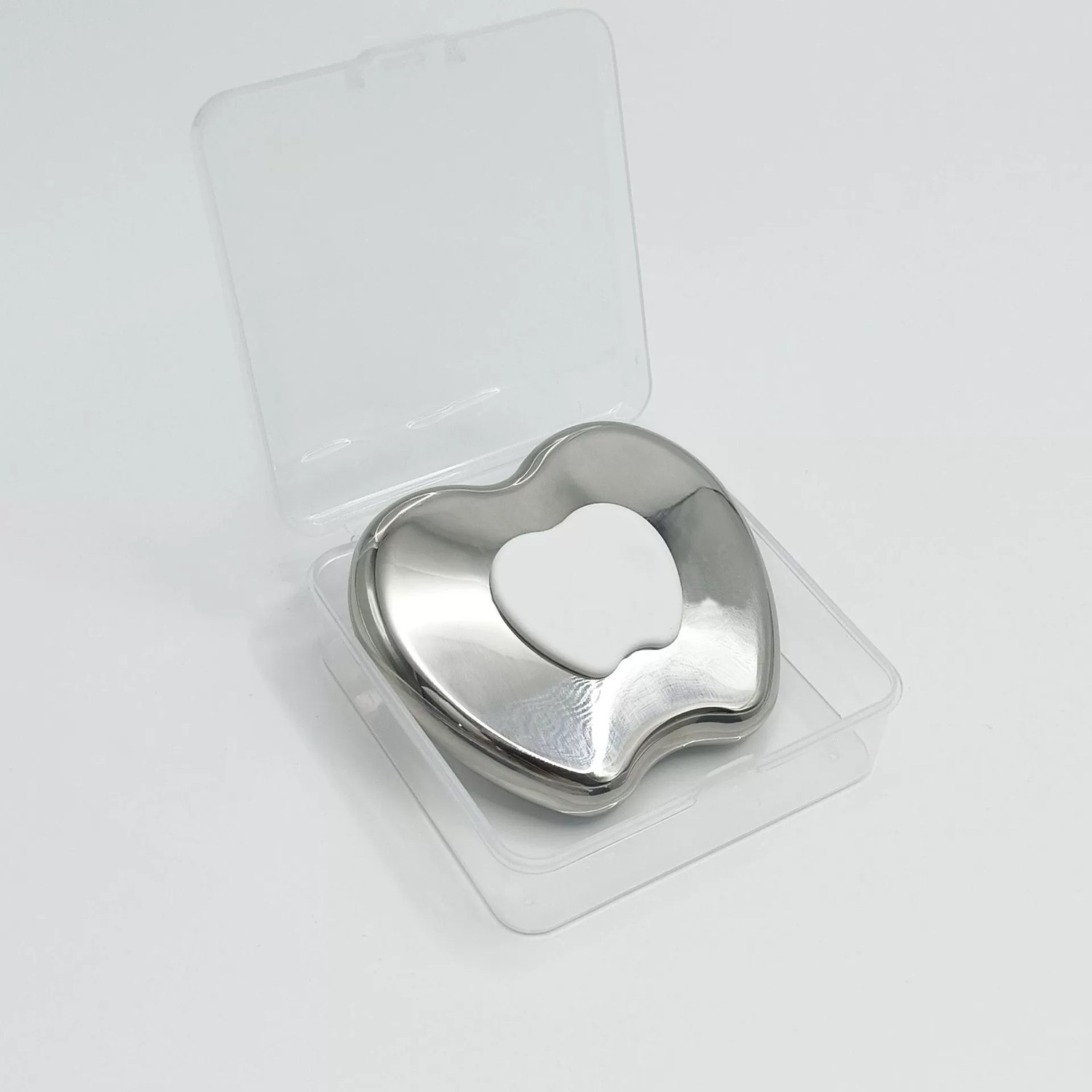 Stainless Steel Heart Cryo Massager Facial Cold Therapy Tool