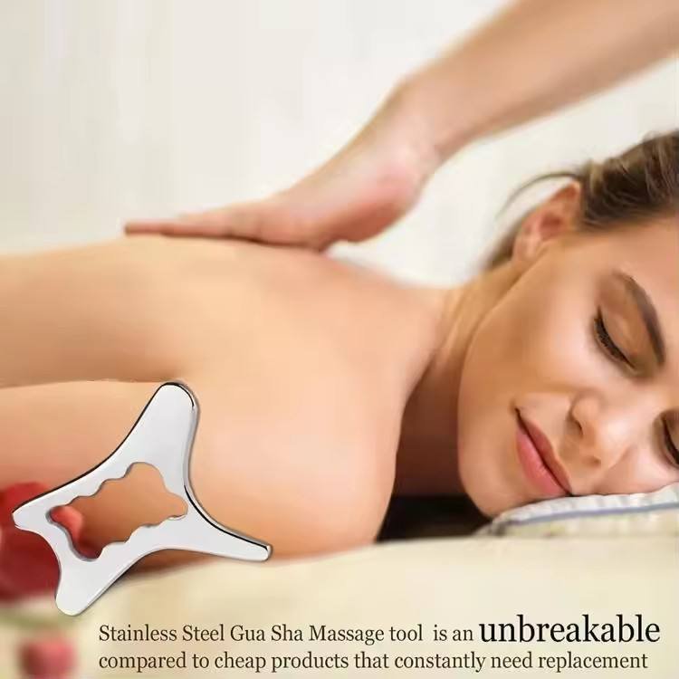 Body Stainless Steel Gua Sha Tool Wholesale from Factory detail 6