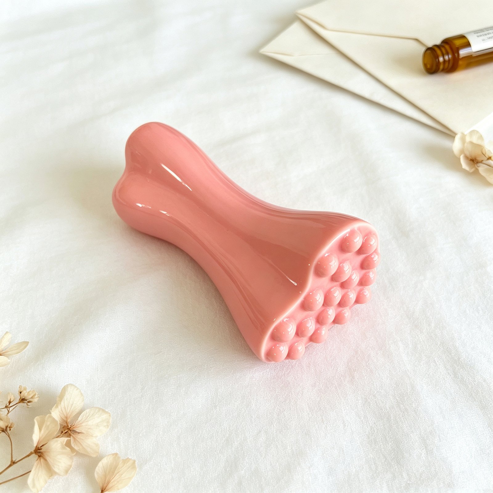 GSK43 Ceramic Heart Bubble Massager Pink 10 cm view 5