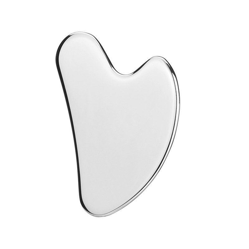 3-Piece Stainless Steel Gua Sha Facial Set with Eye Cream Ap detail image 7