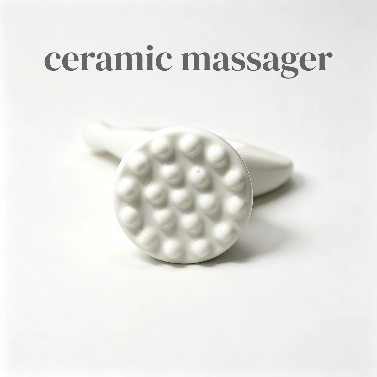 GSK49 Ceramic Mirror Wave Handle Massager 14.6 cm view 4