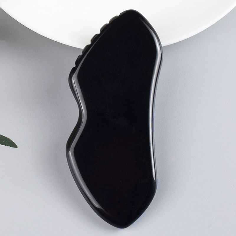 Black obsidian wing board, angled view