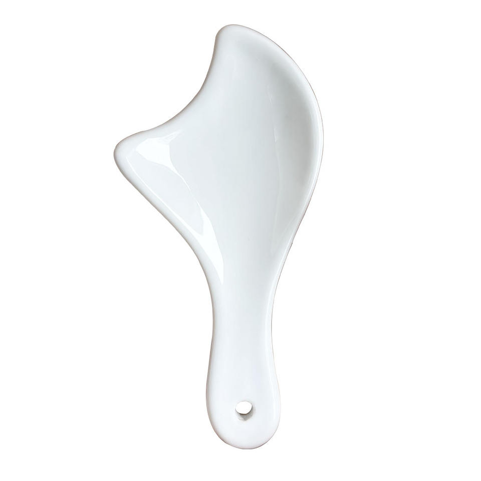GSK32 Ceramic Comma Contour Board with Hole 17.8 cm view 1