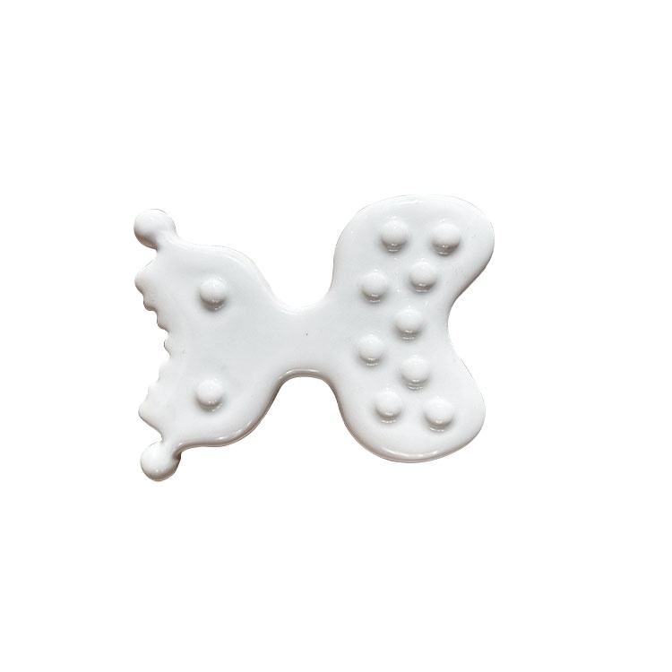 GSK31 Ceramic Butterfly Pearl-Dot Massage Board 10.3 cm view 1