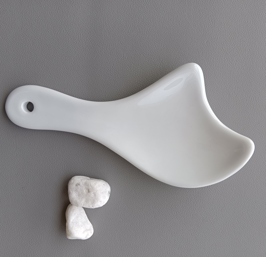 GSK32 Ceramic Comma Contour Board with Hole 17.8 cm view 4