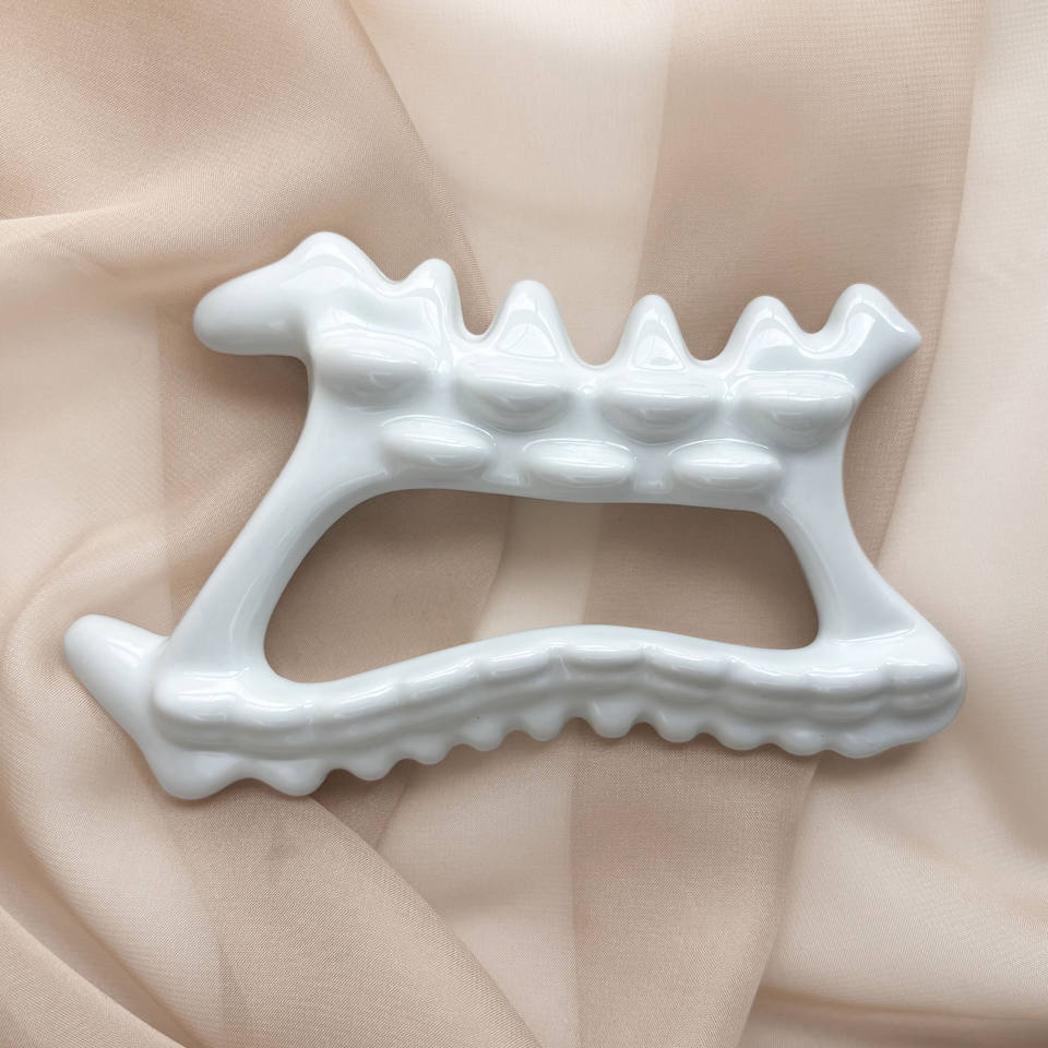 GSK41 Ceramic Crown Wave Frame Board Multi-Colour 13.2 cm view 2
