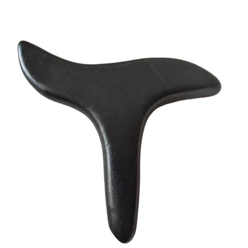 Black Bian Stone Y Shape Body Gua Sha Board Wholesale