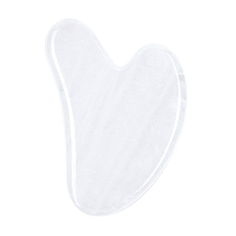 Clear quartz large gua sha board