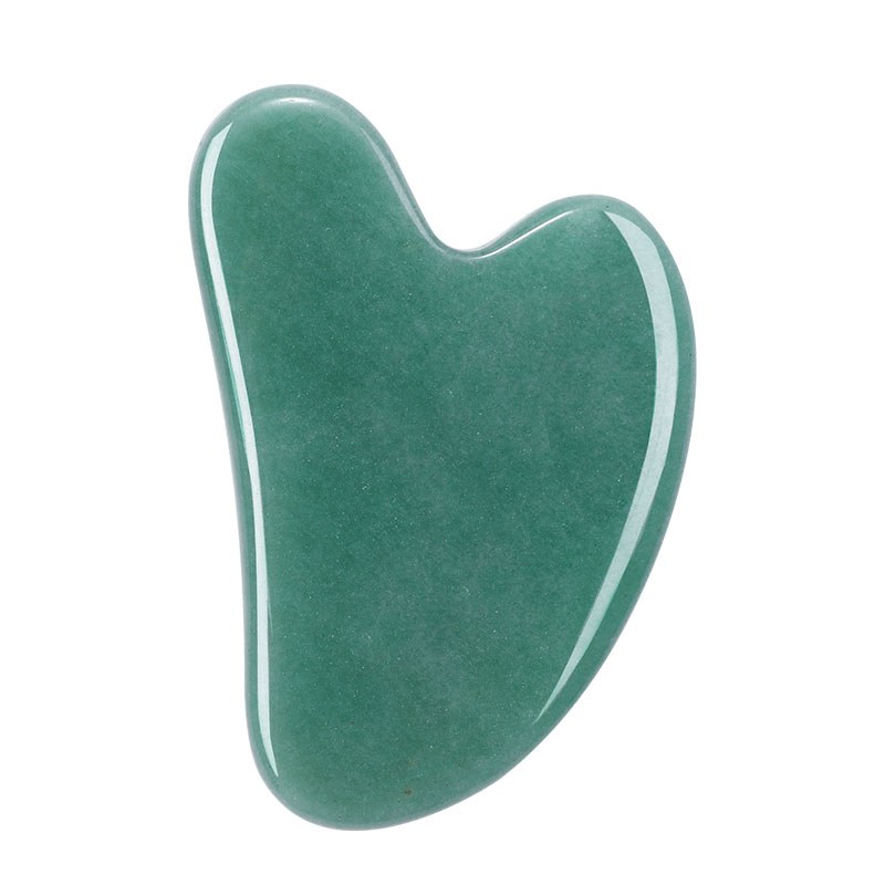 Dark green aventurine large gua sha board