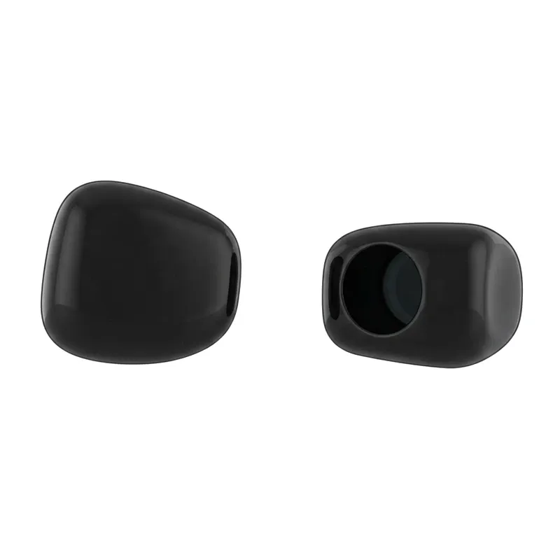 black pebble perfume caps pair