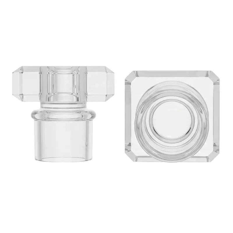 square glass perfume cap components