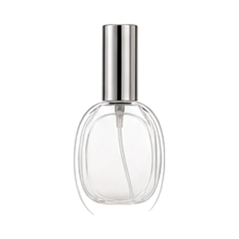 XB317 30ml glass perfume bottle, 18 Screw neck, 108mm H x 54mm W x 24mm D