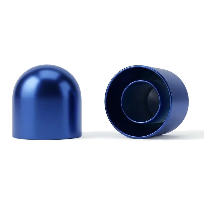 blue dome perfume caps pair