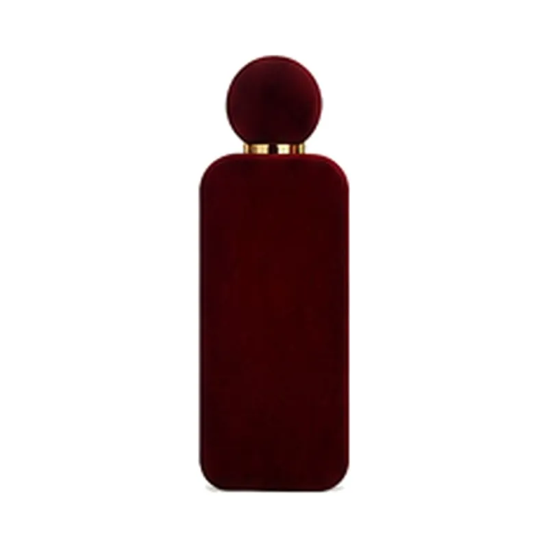 XB316 100ml glass perfume bottle, 15mm Crimp-on neck, 128mm H x 54mm W x 31mm D