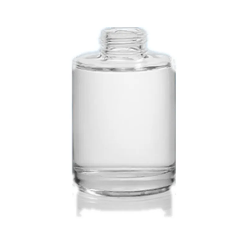 Empty glass reed diffuser bottle, 70ml, with a 15.8mm neck, for fragrance and aroma projects. Available wholesale.