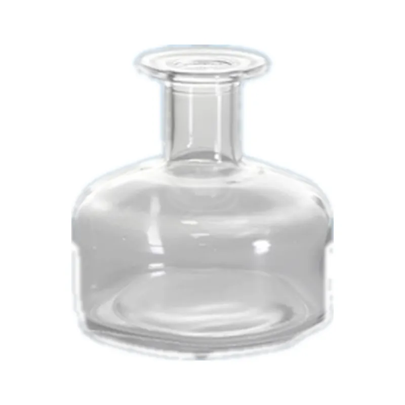 Empty glass reed diffuser bottle, 300ml, with a 21.7mm neck, for fragrance and aroma projects. Available wholesale.