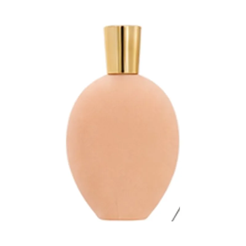 XB345 50ml glass perfume bottle, 15mm Crimp neck, 115mm H x 67mm W x 35mm D