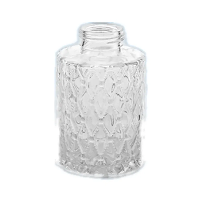 Empty glass reed diffuser bottle, 500ml, with a 31.2mm neck, for fragrance and aroma projects. Available wholesale.