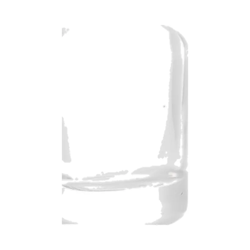 30ml apothecary style perfume bottle, 74mm height x 42mm width - outline dimension drawing showing capacity, height and width