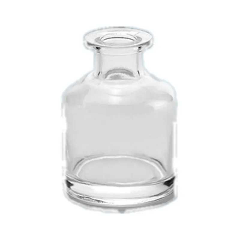 Empty glass reed diffuser bottle, 50ml, with a 14.5mm neck, for fragrance and aroma projects. Available wholesale.