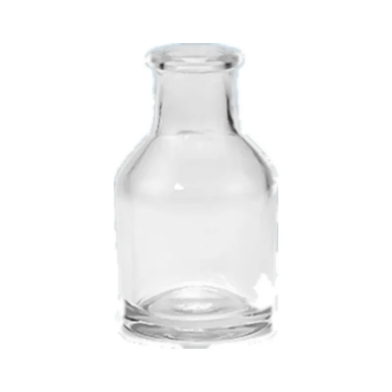 Empty glass reed diffuser bottle, 40ml, with a 15.3mm neck, for fragrance and aroma projects. Available wholesale.