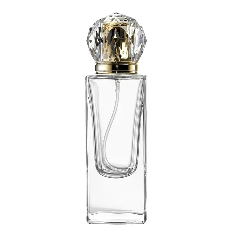 10ml Square Mini Travel Refillable Perfume Bottle with Silver Gold Cap - Wholesale Glass Perfume Bottle Supplier SEALAND Packaging - view 05