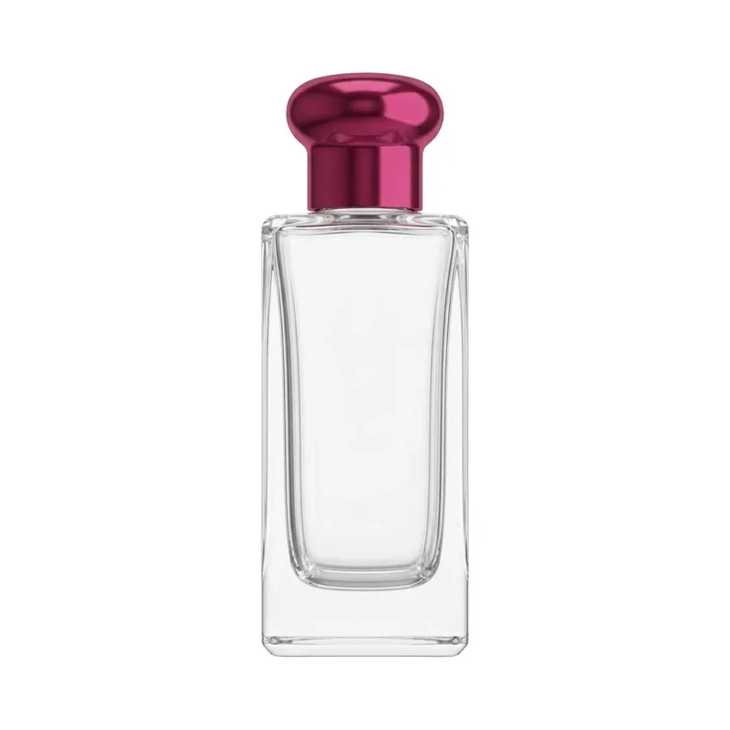 30ml 50ml 100ml Round Glass Perfume Bottle Gold Silver Cap - Wholesale Glass Perfume Bottle Supplier SEALAND Packaging