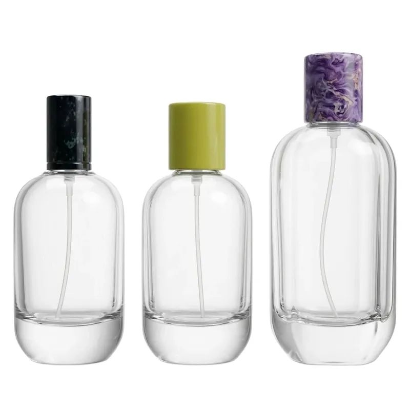 10ml Square Mini Travel Refillable Perfume Bottle with Silver Gold Cap - Wholesale Glass Perfume Bottle Supplier SEALAND Packaging - view 04