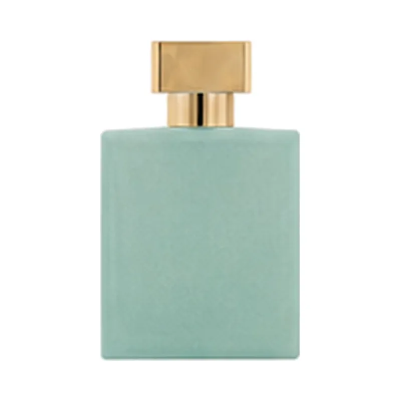 XB359 50ml glass perfume bottle, 15mm Crimp neck, 94mm H x 66mm W x 74mm D
