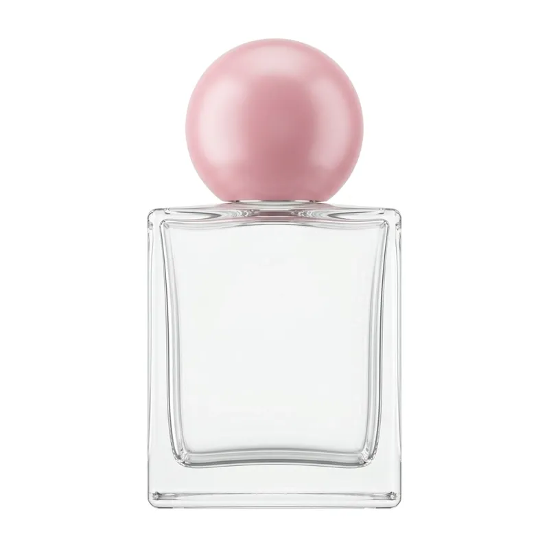 30ml 50ml 100ml Round Glass Perfume Bottle Gold Silver Cap - Wholesale Glass Perfume Bottle Supplier SEALAND Packaging