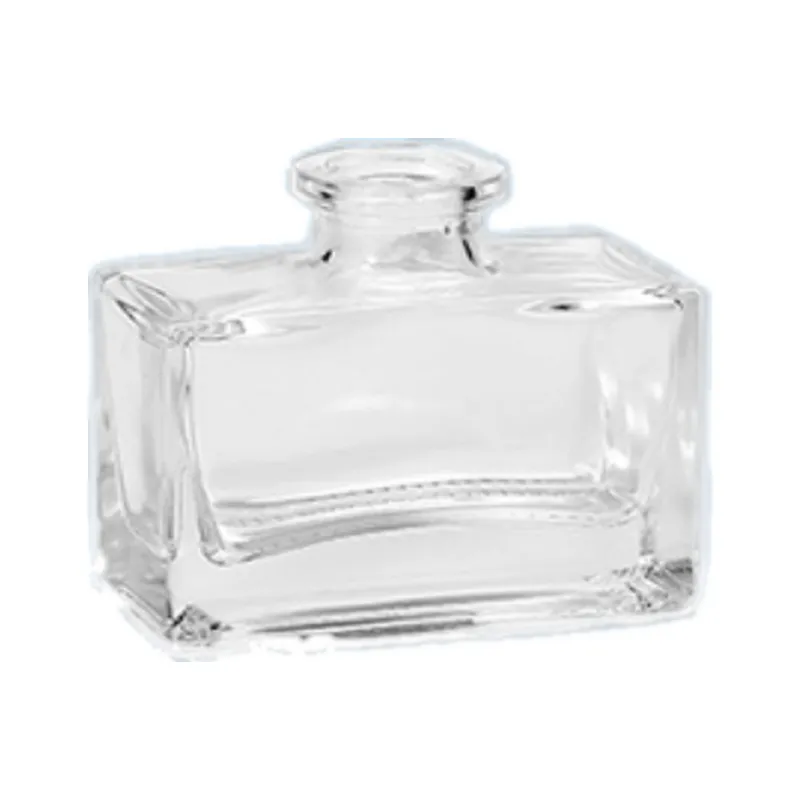 Empty glass reed diffuser bottle, 50ml, with a 14.6mm neck, for fragrance and aroma projects. Available wholesale.