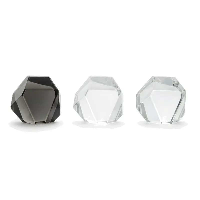 faceted cube perfume caps set
