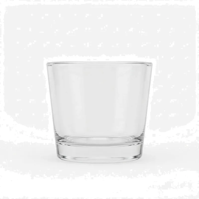 tumbler glass jar screw neck